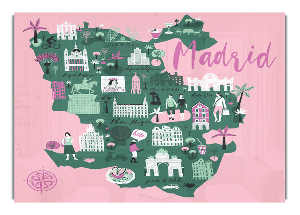 The Little Map Of Madrid