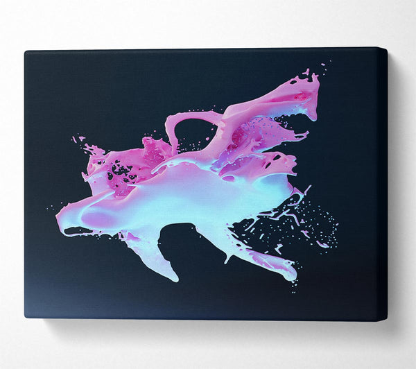 Picture of Milkshake Splash Canvas Print Wall Art