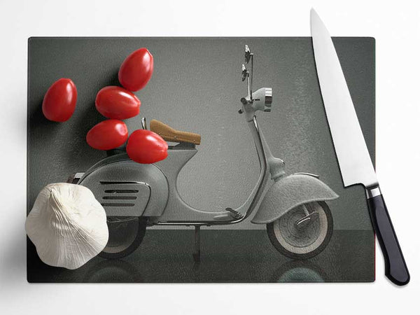 The Awesome Scooter Glass Chopping Board
