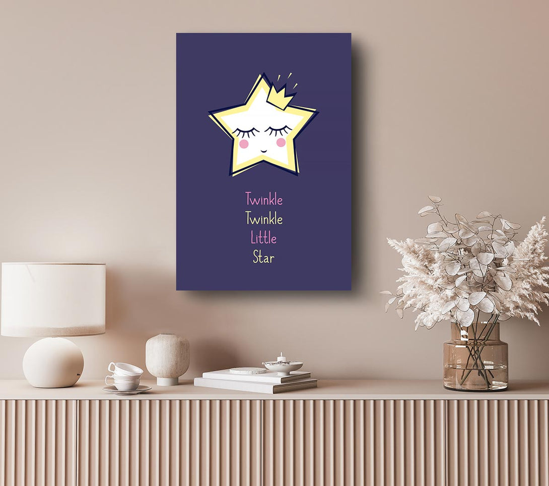 Picture of Twinkle Twinkle Canvas Print Wall Art