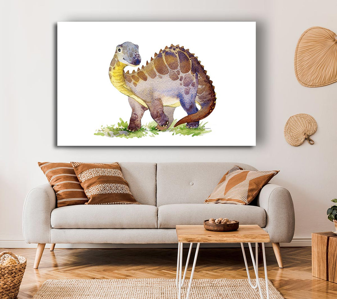 Picture of Smiling Dino Canvas Print Wall Art