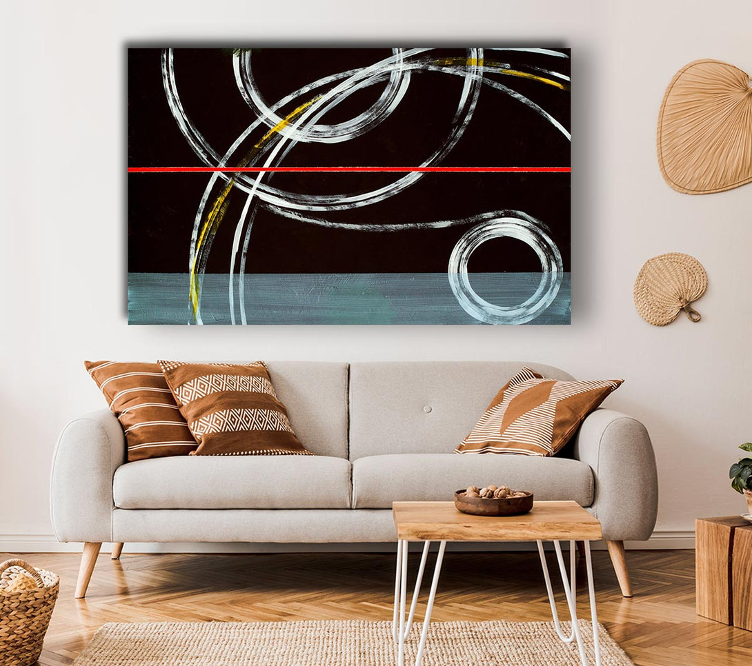 Picture of Circles Of Time 2 Canvas Print Wall Art
