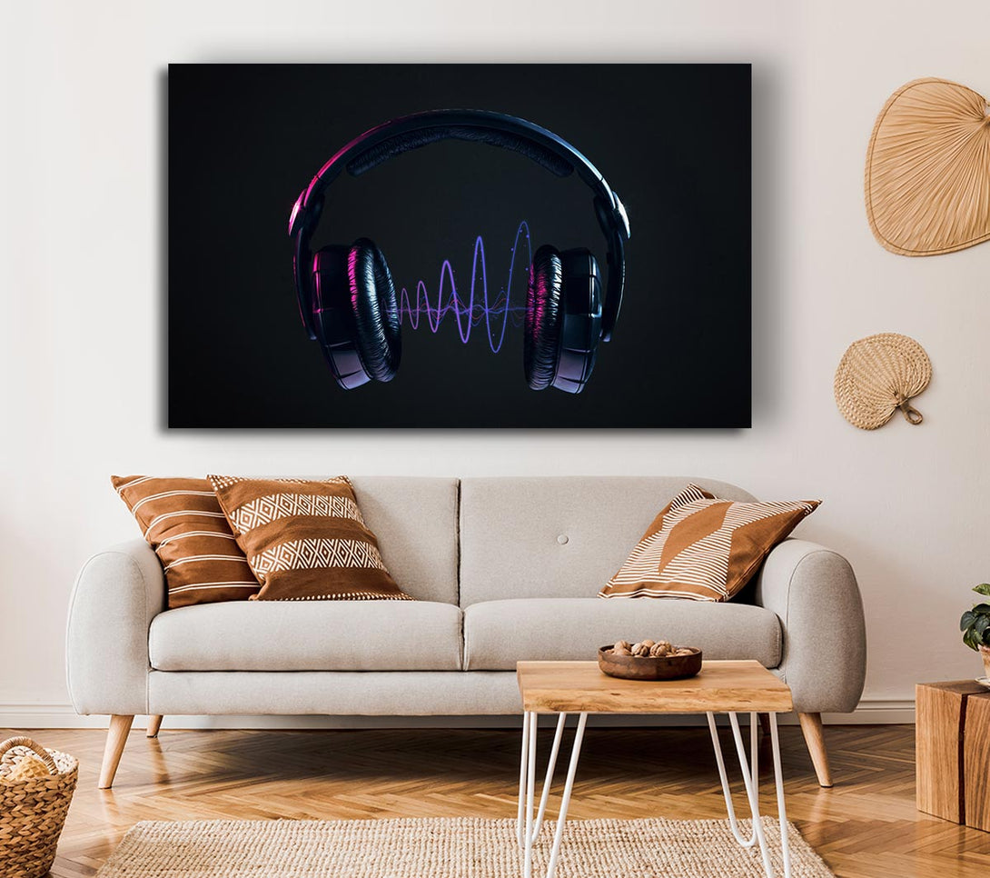 Picture of Vibration Canvas Print Wall Art