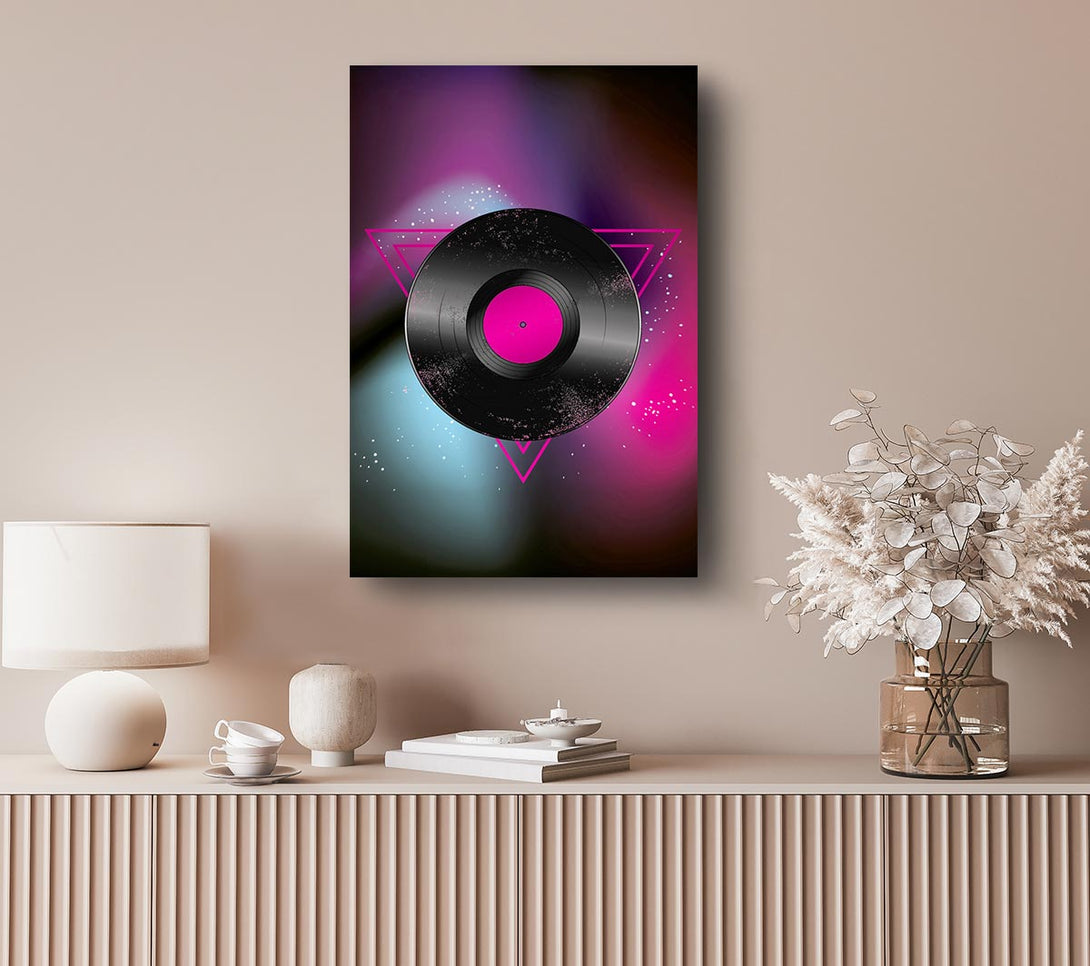 Picture of Pink Floyd LP Canvas Print Wall Art