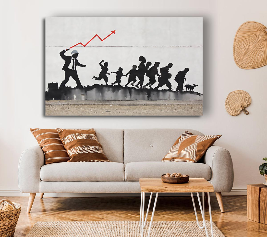 Picture of Stock work Canvas Print Wall Art