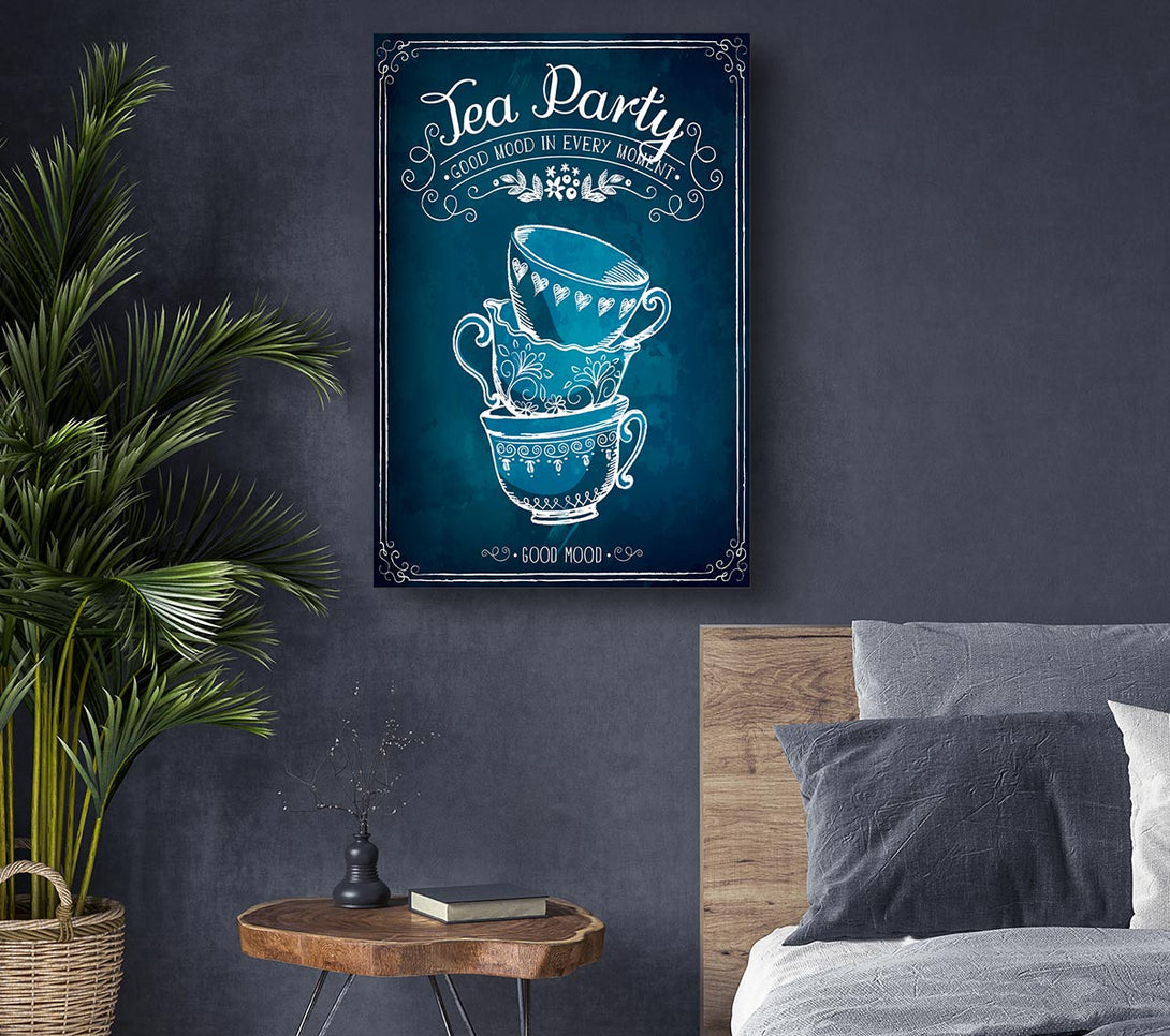 Picture of Tea Party 1 Canvas Print Wall Art