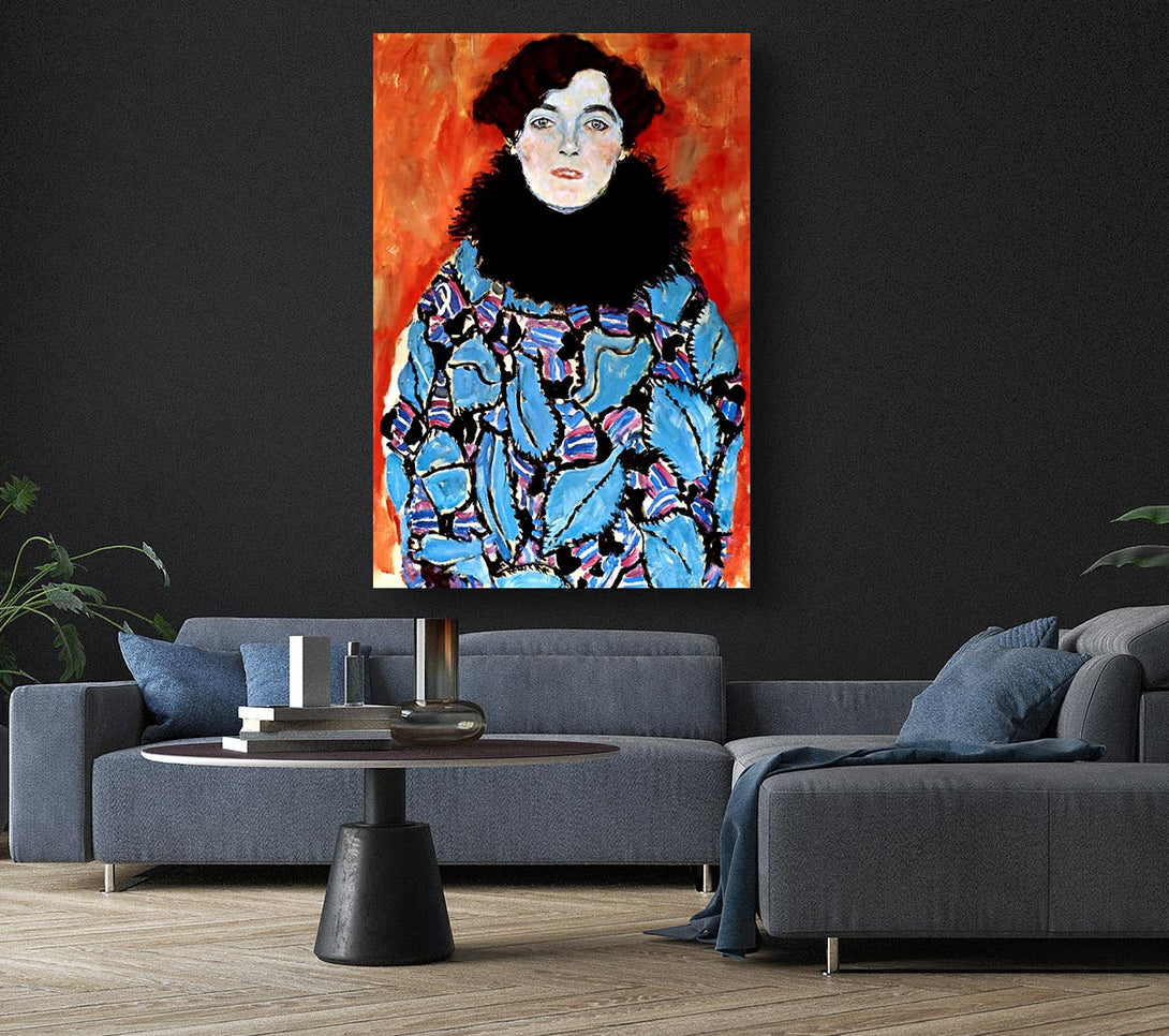 Picture of Klimt Johanna Staude Canvas Print Wall Art