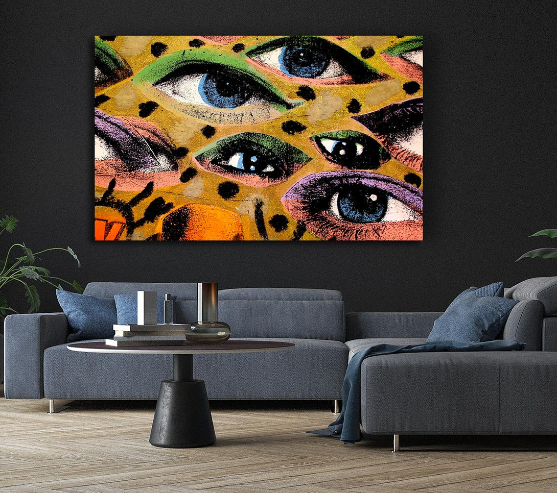Picture of All Eyes On You Canvas Print Wall Art