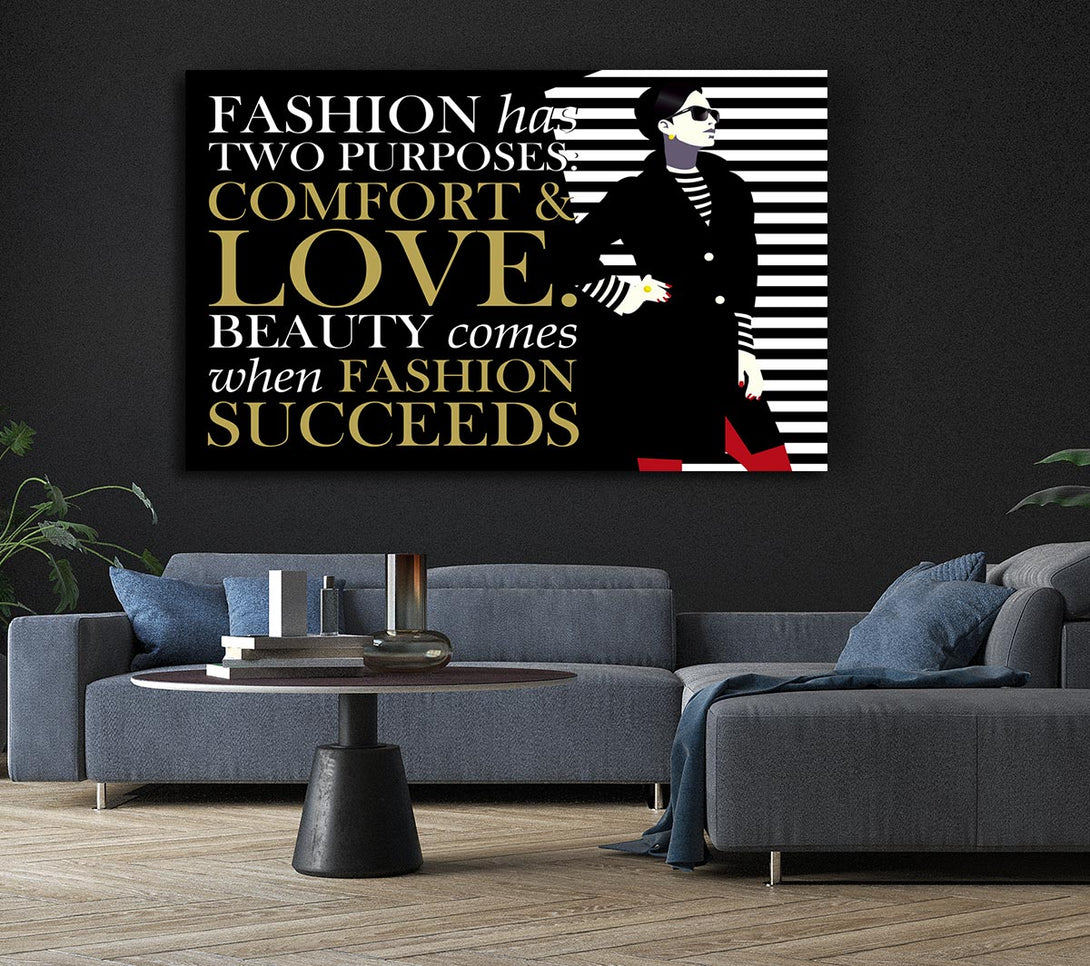 Picture of Comfort And Love Canvas Print Wall Art