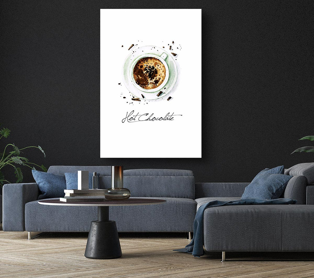Picture of Hot Chocolate Canvas Print Wall Art