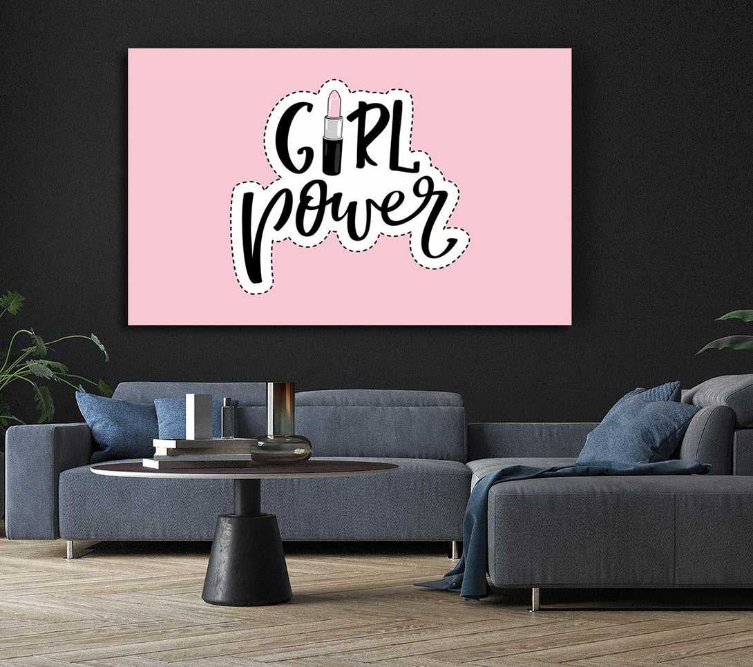 Picture of Girl Power 1 Canvas Print Wall Art