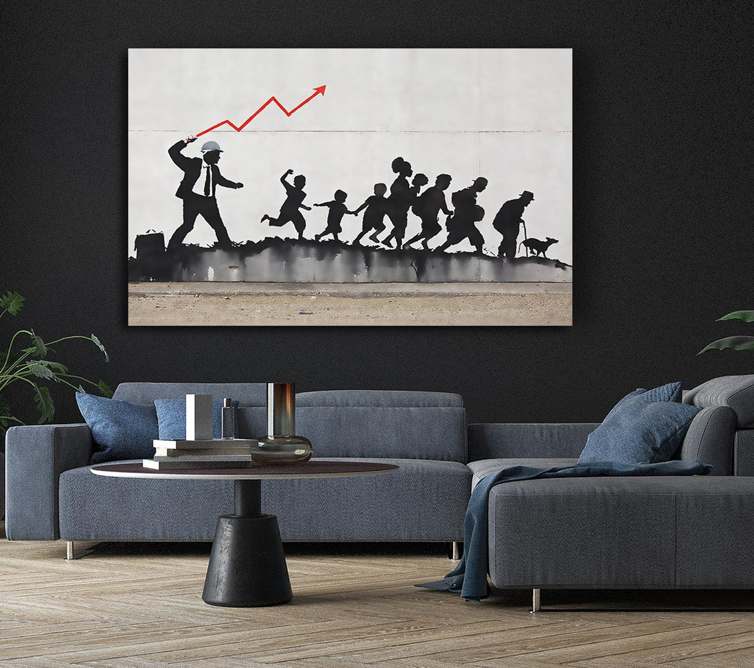 Picture of Stock work Canvas Print Wall Art