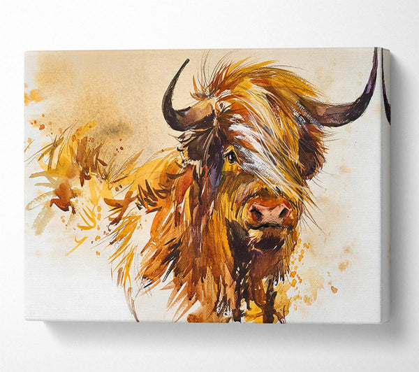 The Highland Cow Illustration