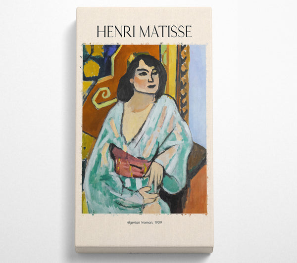 Algerian Woman, 1909 By Henri Matisse