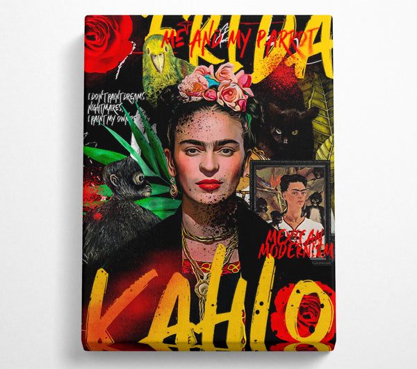 Frida Kahlo Graffiti