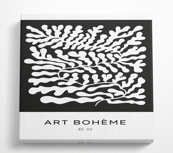A Square Canvas Print Showing Art Boheme Matisse Square Wall Art