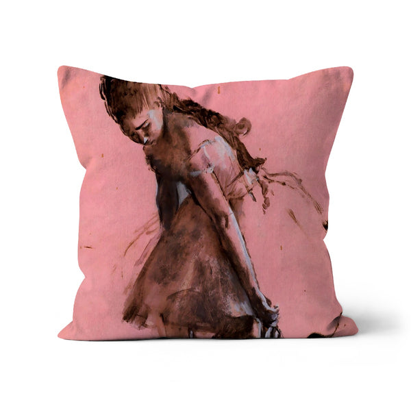 Degas Ballerina Pink Art Classic Cushion