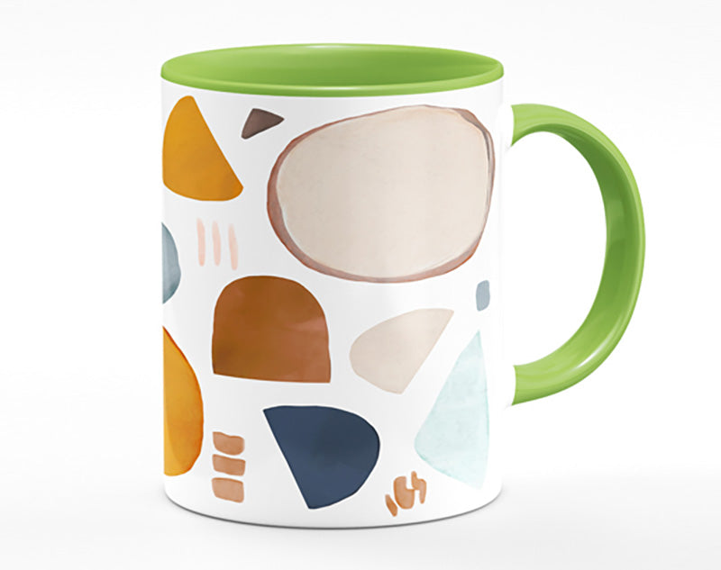 The Abstract Shape Collage Mug