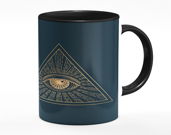 The All Seeing Eye Triangle Mug