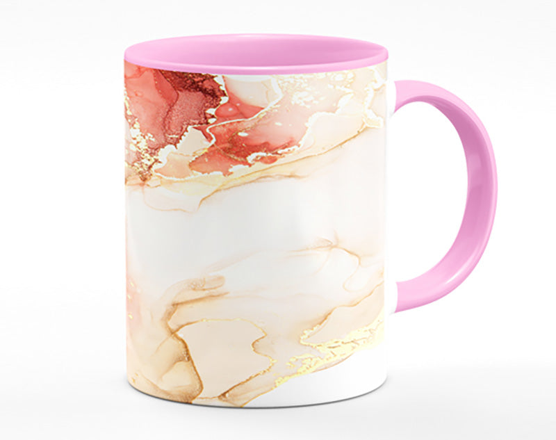 The Pink Glitter Wave Mug