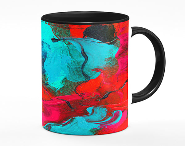 The Red And Blue Splodge Mug