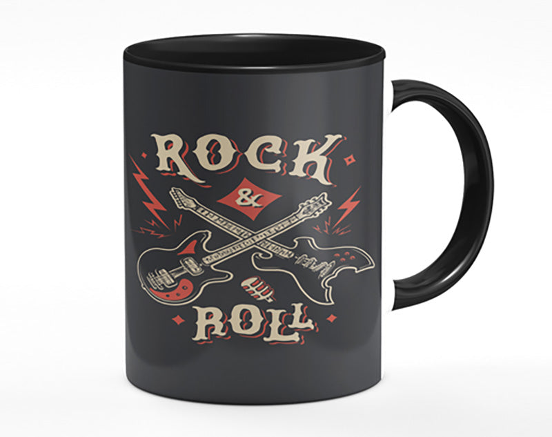 Rock And Roll Guitars Mug