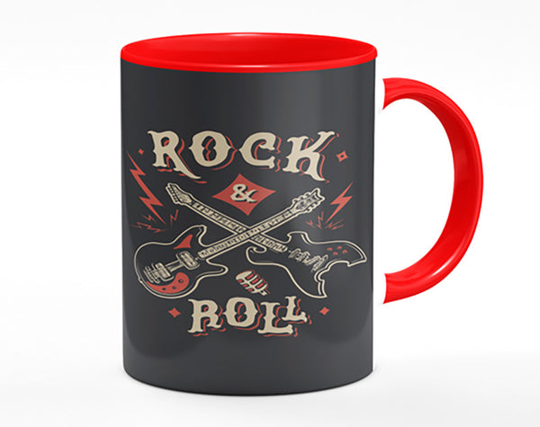 Rock And Roll Guitars Mug