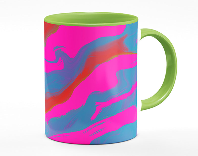 Neon Pink Strikes Mug
