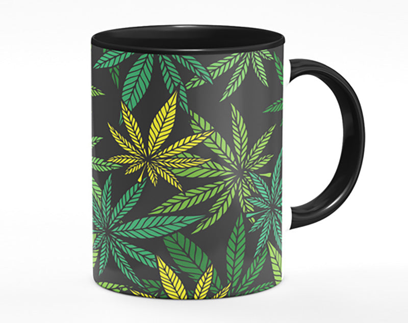 Cannabis Leaves Mug
