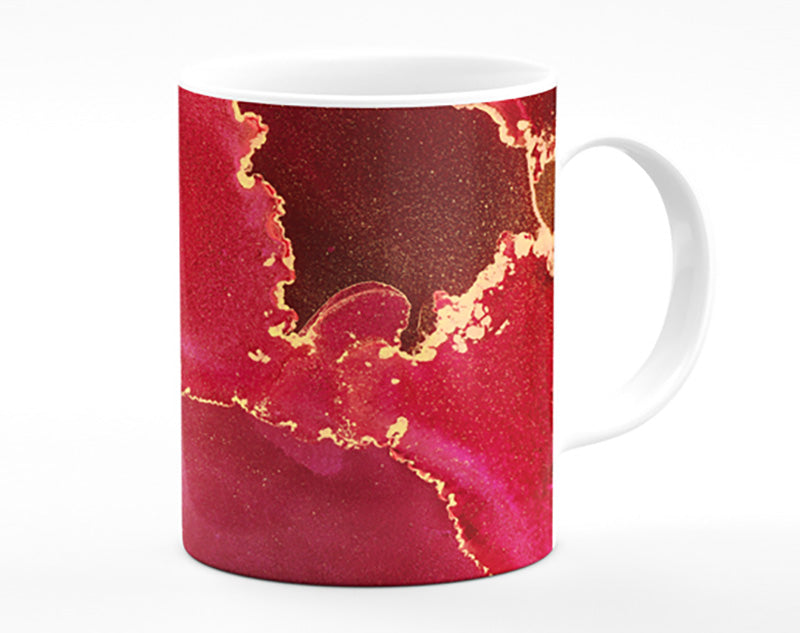 Supreme Red Glitter Mug