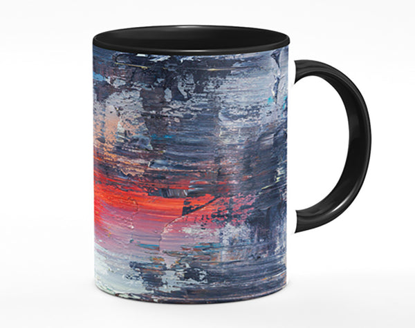 textured Paints colours and darks Mug