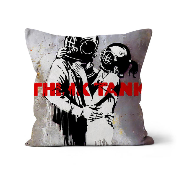 Think Tank Banksy Cushion