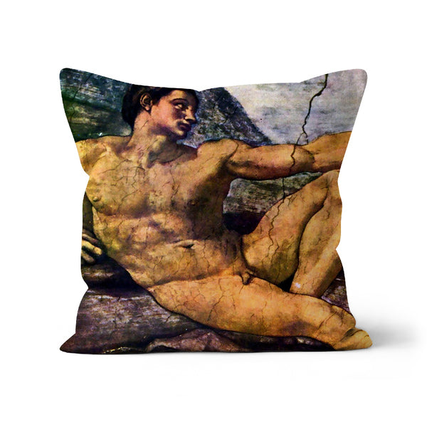 The Creation Of Adam Art Classic Cushion