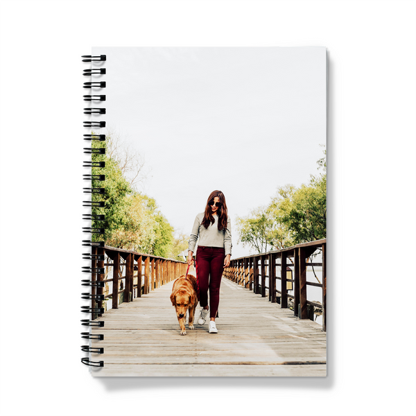 Your Own Image On A Notebook