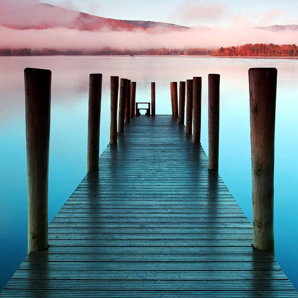 Lake Square Canvas