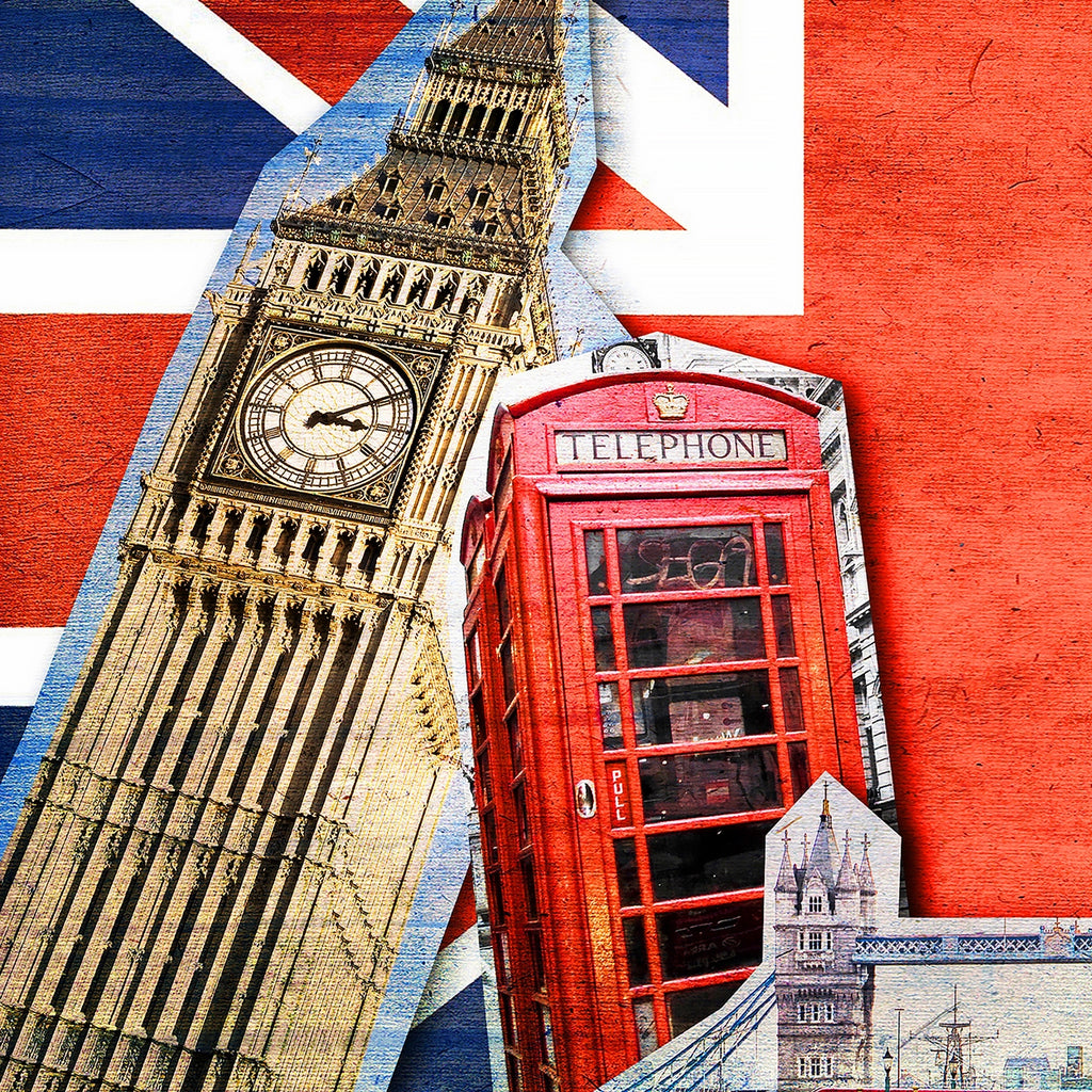 Landmarks Wall Clock