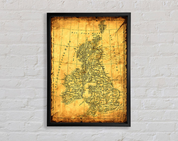 Maps Framed Prints