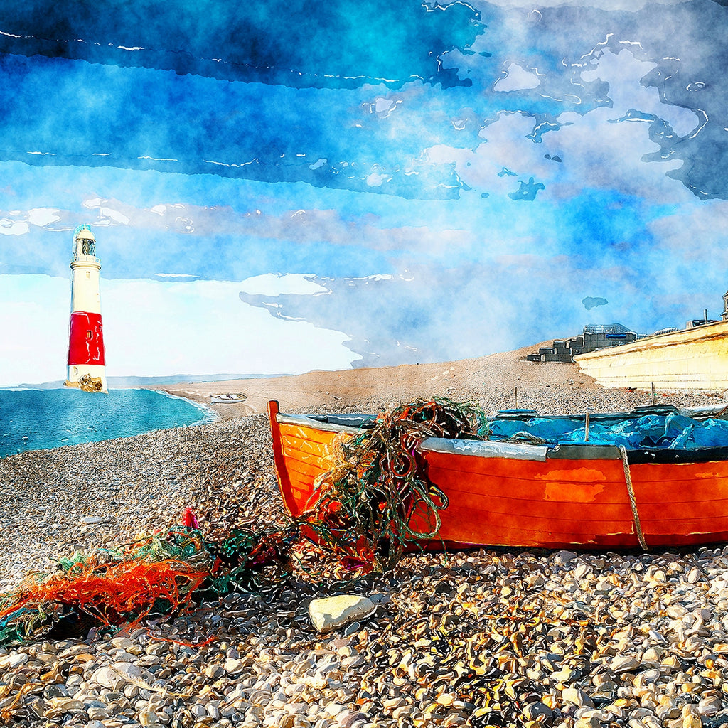 Seascape Square Canvas