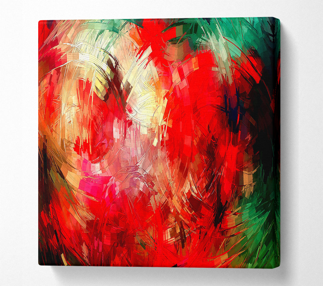  A Canvas Print of Abstract Swirl Design Canvas Wall Art