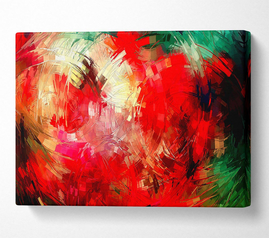  A Canvas Print of Abstract Swirl Design Canvas Wall Art