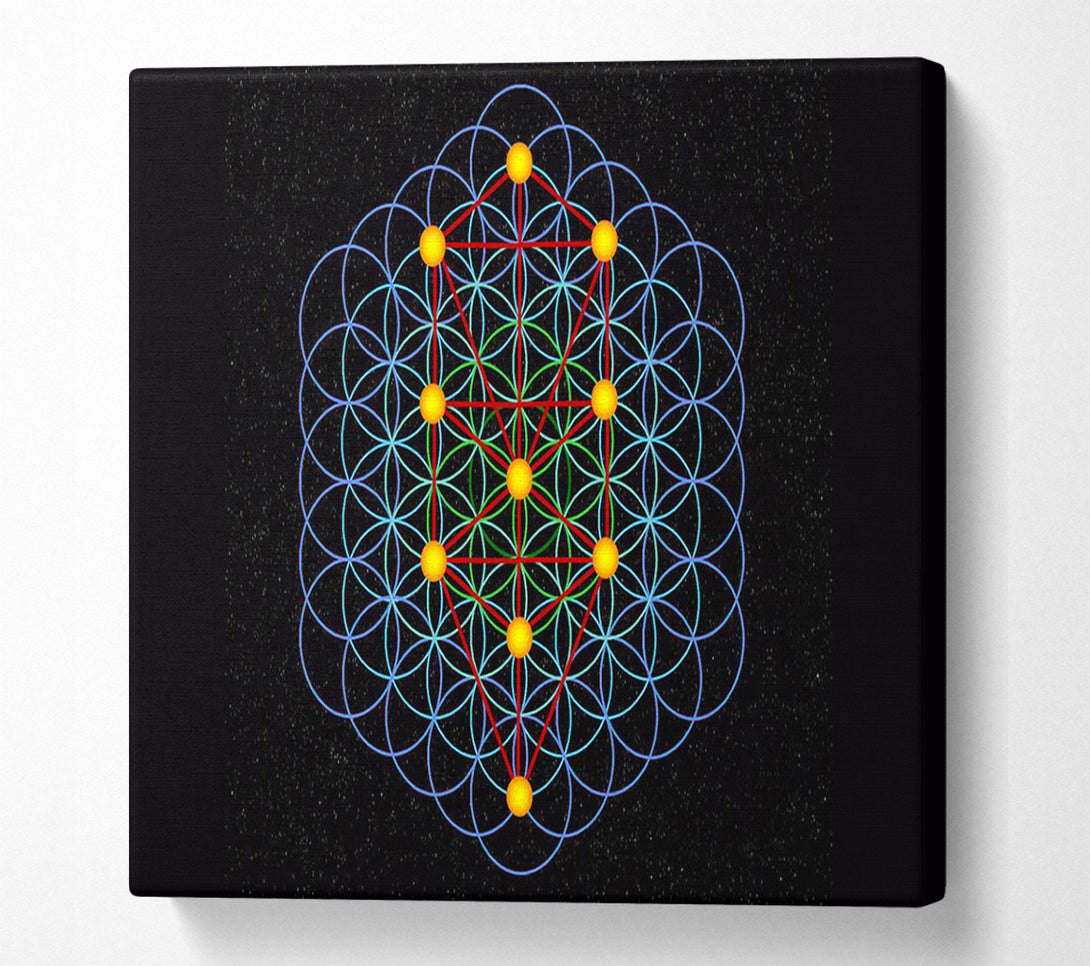  A Canvas Print of Abstract Tree Canvas Art
