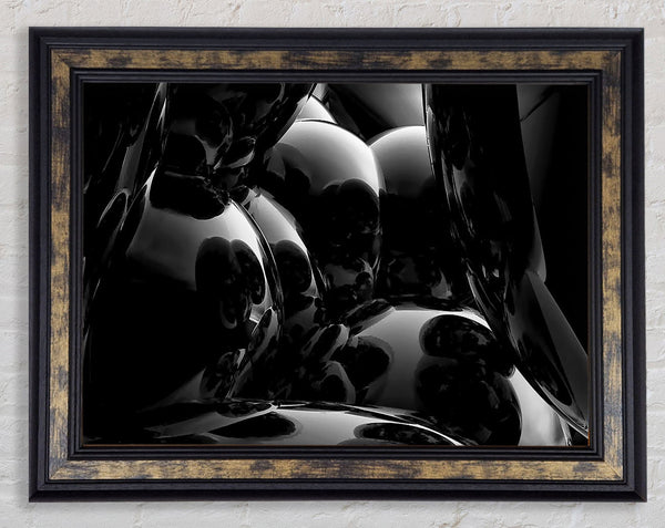 Bamboozled Balls Framed Print