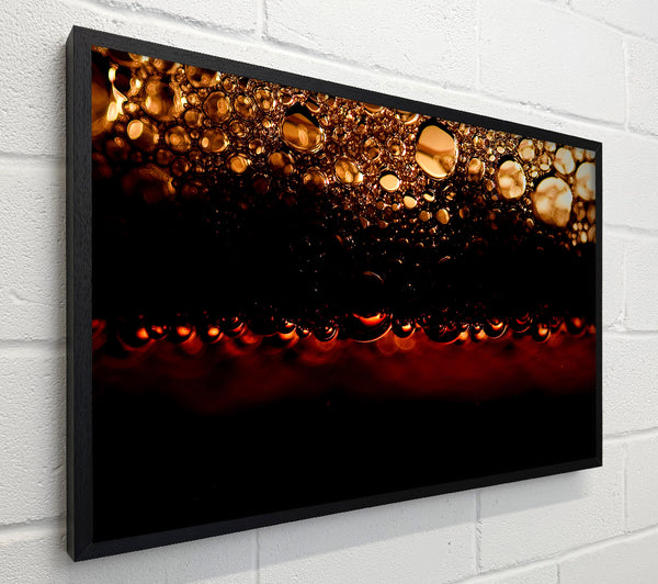 Black Beer Bubbles