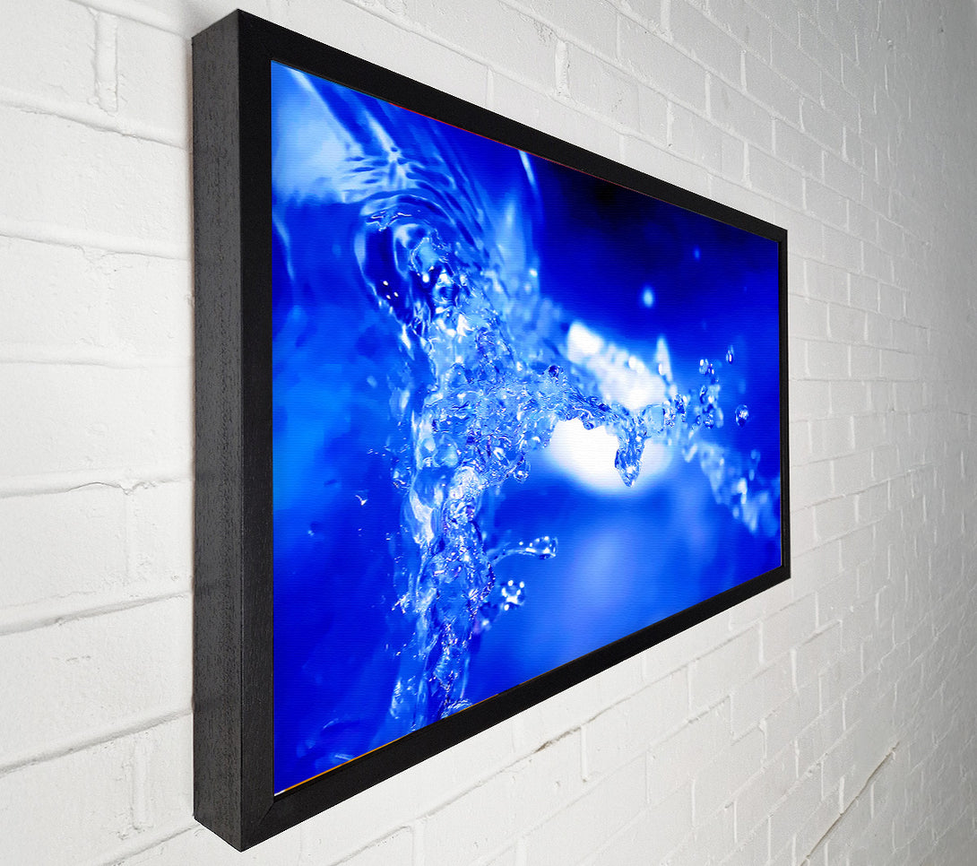  A Canvas Print of Blue Parting Canvas Art