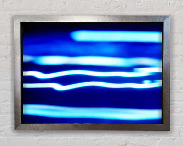 Blaue Lichtwellen