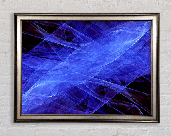 Blaue Schallwelle