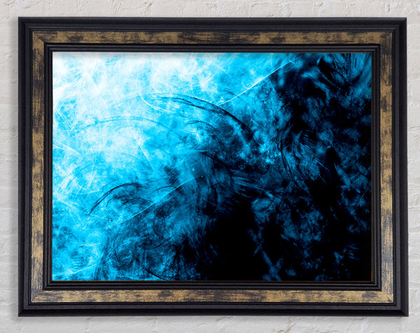 Blue Storm Framed Print