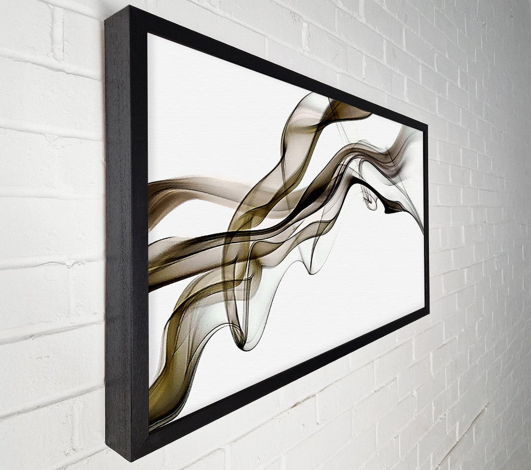  A Canvas Print of Brown Smoked Trail Canvas Wall Art