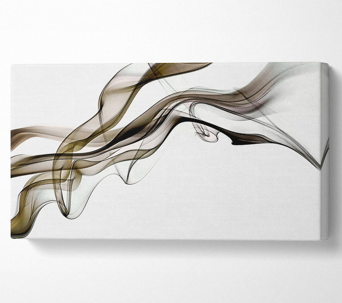  A Canvas Print of Brown Smoked Trail Canvas Wall Art