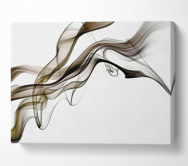  A Canvas Print of Brown Smoked Trail Canvas Wall Art